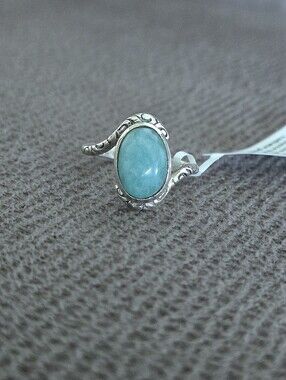 Shivam Sterling Silver🤍 Amazonite Ring💍 - NWT